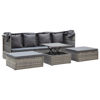 Picture of Outdoor Lounge Bed 78" - Gray