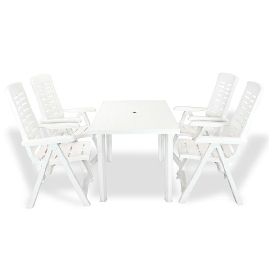 Picture of Outdoor Dining Set - White
