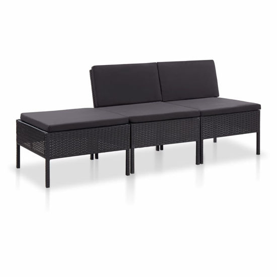 Picture of Outdoor Lounge Set - Black