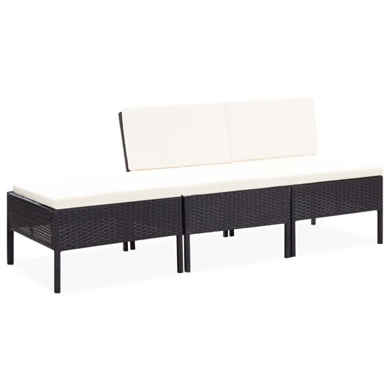 Picture of Outdoor Lounge Set - Black