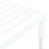 Picture of Outdoor White Plastic Table 30"