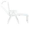 Picture of Patio Folding Lounger - White
