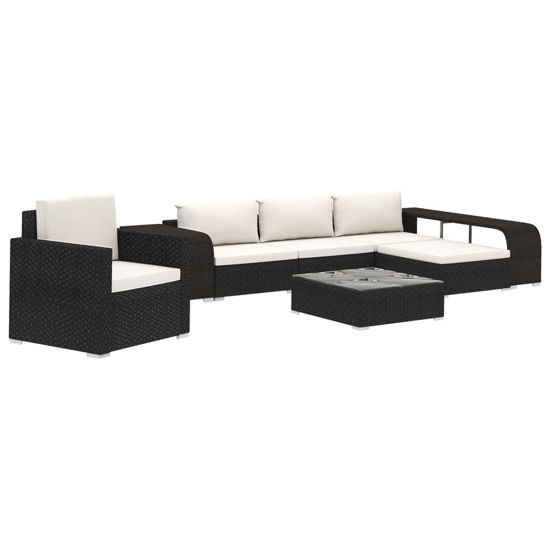 Picture of Outdoor Lounge Set - Black