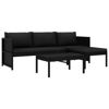 Picture of Outdoor Lounge Set - Black