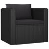 Picture of Outdoor Single Sofa - Black