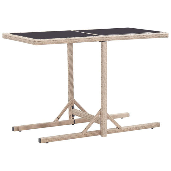 Picture of Outdoor Patio Table 43" Beige