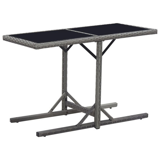 Picture of Outdoor Patio Table - 43" Black