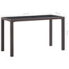 Picture of Outdoor Patio Table - 48" Brown