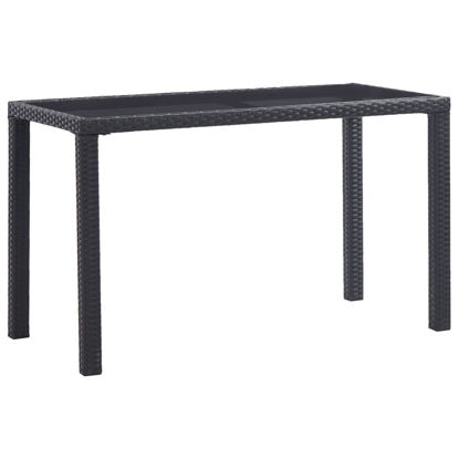 Picture of Outdoor Patio Table - 48" Black