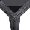 Picture of Outdoor Patio Table - 48" Black