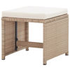 Picture of Outdoor Patio Stools - Beige 2 pcs