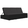 Picture of Outdoor Convertible SunBed - Black