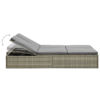 Picture of Outdoor Convertible SunBed - Gray