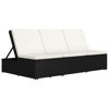 Picture of Outdoor Convertible SunBed - Black