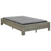 Picture of Outdoor 2-Person Sunbed Gray