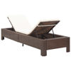 Picture of Outdoor Sunbed - Brown