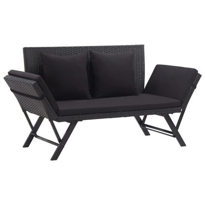 Picture of Outdoor Bench 69" - Black