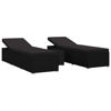 Picture of Outdoor Lounger - Black