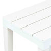 Picture of Outdoor Benches - 2 pcs White