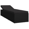 Picture of Outdoor Lounger - Black