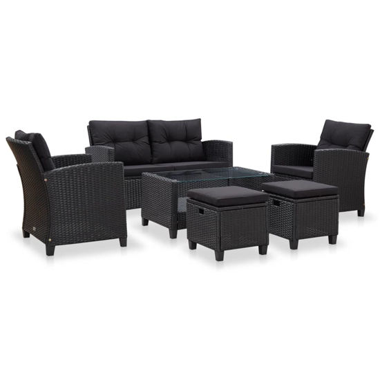 Picture of Outdoor Furniture Set - Black