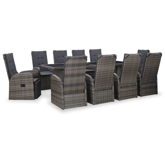 Picture of Outdoor Dining Set - Gray