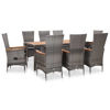 Picture of Outdoor Dining Set - Gray