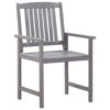 Picture of Outdoor Dining Set 7 pc - Gray