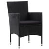 Picture of Outdoor Lounge Set - Black