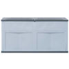 Picture of Outdoor Garden Storage Box 84.5 gal - Gray Black