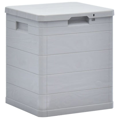 Picture of Outdoor Garden Storage Box - Light Gray
