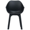 Picture of Outdoor Plastic Chairs with armrests 2 pcs