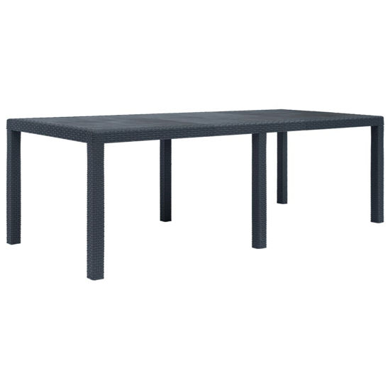 Picture of Outdoor Plastic Table 86"