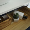 Picture of Lucera 30" Royal Blue Wall Hung Vessel Sink Modern Bathroom Vanity w/ Medicine Cabinet