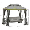 Picture of Outdoor Daybed Swing - Gray