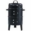 Picture of Outdoor BBQ Grill Smoker 3-in-1