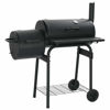Picture of Outdoor Charcoal BBQ Offset Smoker