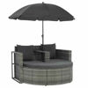 Picture of Outdoor Patio Sofa with Umbrella