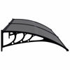 Picture of Outdoor Door Canopy 78" - Black