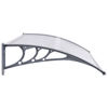 Picture of Outdoor Door Canopy 47" - Gray Transparent