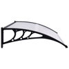 Picture of Outdoor Door Canopy 59" - Black Transparent