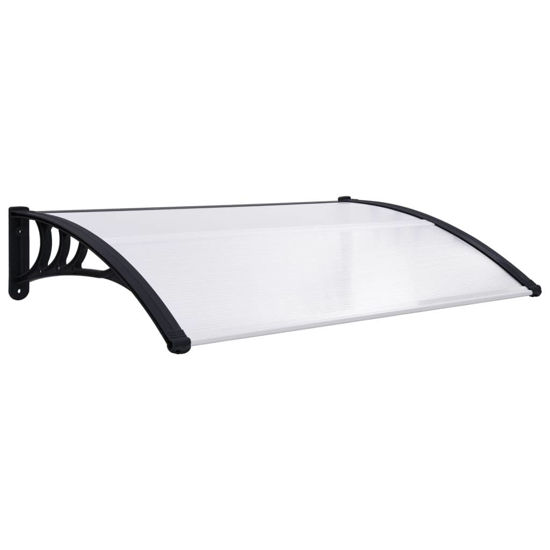 Picture of Outdoor Door Canopy 47" - Black Transparent