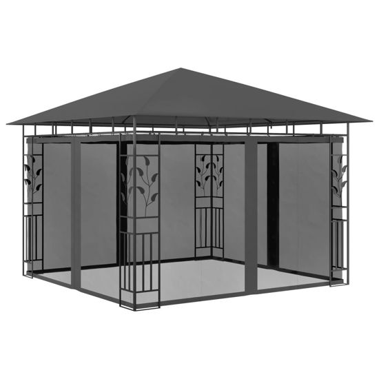 Picture of Outdoor Gazebo Tent with Mosquito Net 10' x 10'