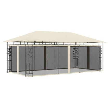 Picture of Outdoor Tent with Mosquito Net 20' x 10' - Cream