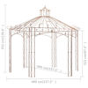 Picture of Outdoor Iron Gazebo 13' - Brown