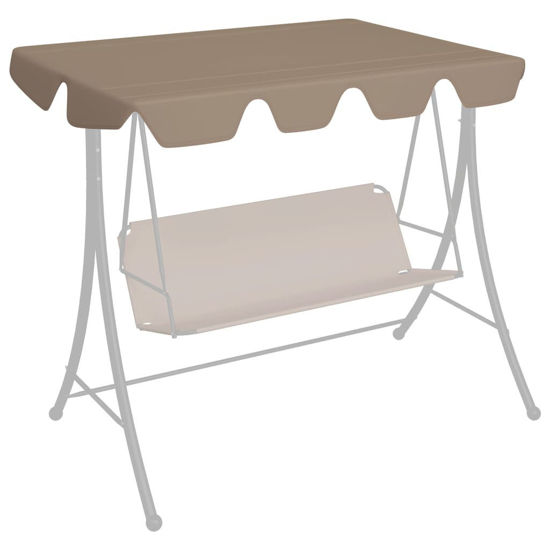 Picture of Outdoor Swing Top Replacement - Taupe