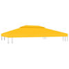 Picture of Outdoor 13' x 10' Top Replacement Tent Gazebo 2-Tier - Yellow