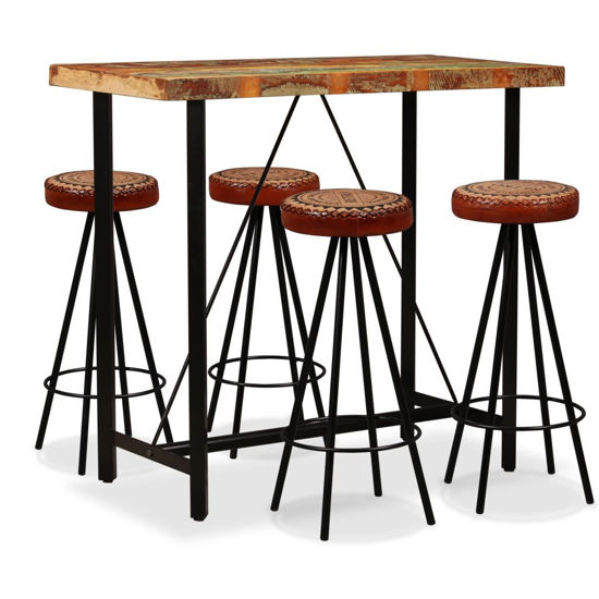 Picture of Wooden Bar Set - 5pc