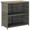 Picture of Outdoor Bar Set - 3pc Gray