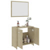 Picture of 23" Bathroom Furniture Set with Mirror - Sonoma Oak